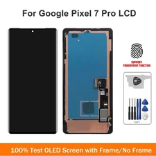 OLED Display For Google Pixel 7 Pro LCD Touch Screen Digitizer Replacement Frame