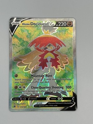 Hisuian Decidueye V 173/189 Ultra Rare Astral Radiance NM US SELLER