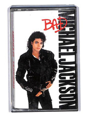 Michael Jackson Bad Cassette Tape Album Original Vintage Pop R B 1987