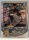 2025 Bowman Chrome - Paul Skenes - Mojo Refractor - Card#30 - Pirates