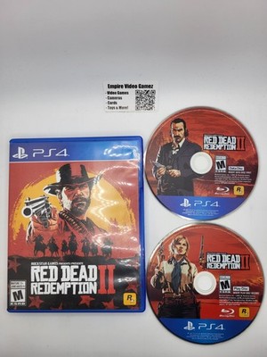 Red Dead Redemption 2 (Sony PlayStation 4 PS4, 2018) - No Manual - Tested, Works
