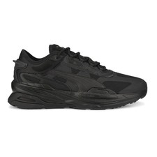 PUMA Extent Nitro Mono Lace Up Mens Black Sneakers Casual Shoes 38749802