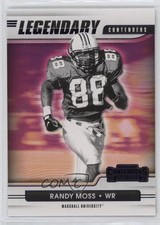 2021 Panini Contenders Draft Picks Legendary Purple Randy Moss #20 HOF 0q3