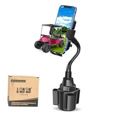 Golf Cart Phone Holder, Universal Cup Holder Phone Mount for All 4.0-6.8"