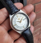 Seiko SKXQ45 1990 White Sunburst Dial Retro Vintage Automatic JDM Ultra Rare OEM