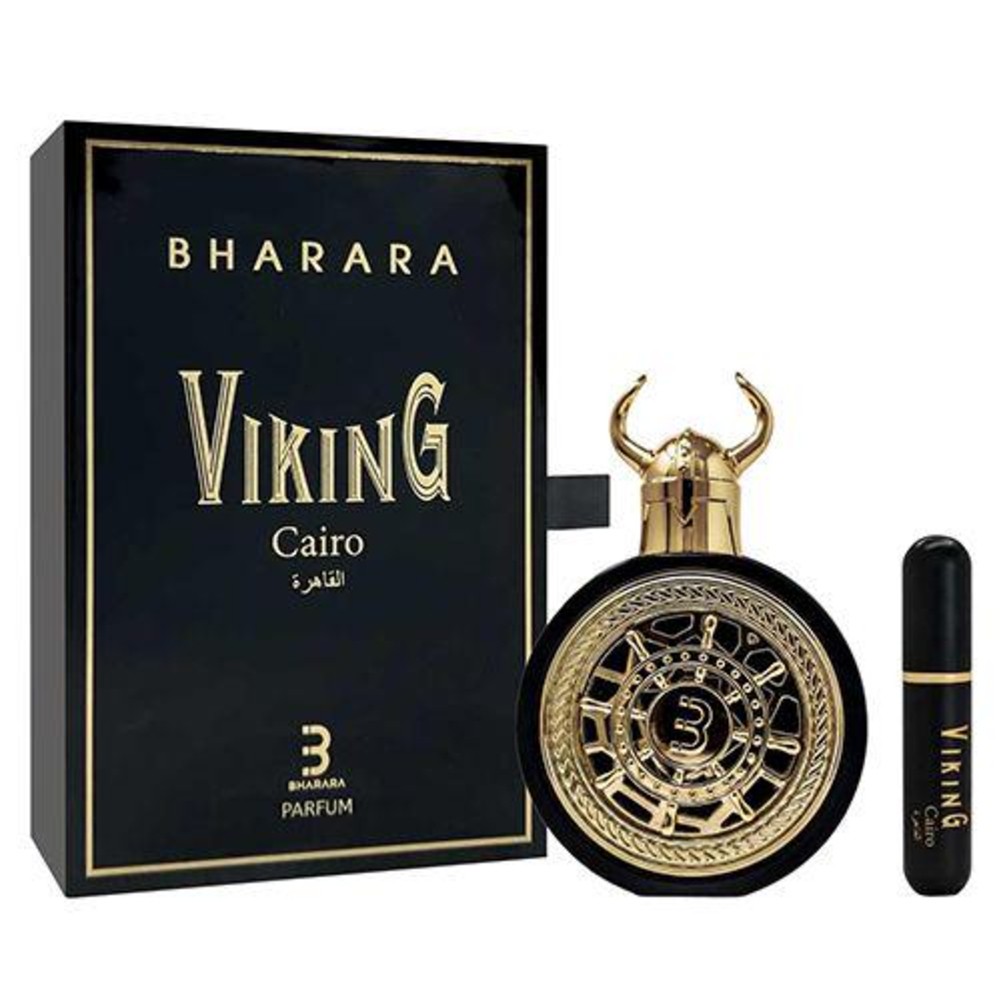 Bharara Viking Cairo Pure Parfum 100ml Oriental Woody Long Lasting Travel Spray