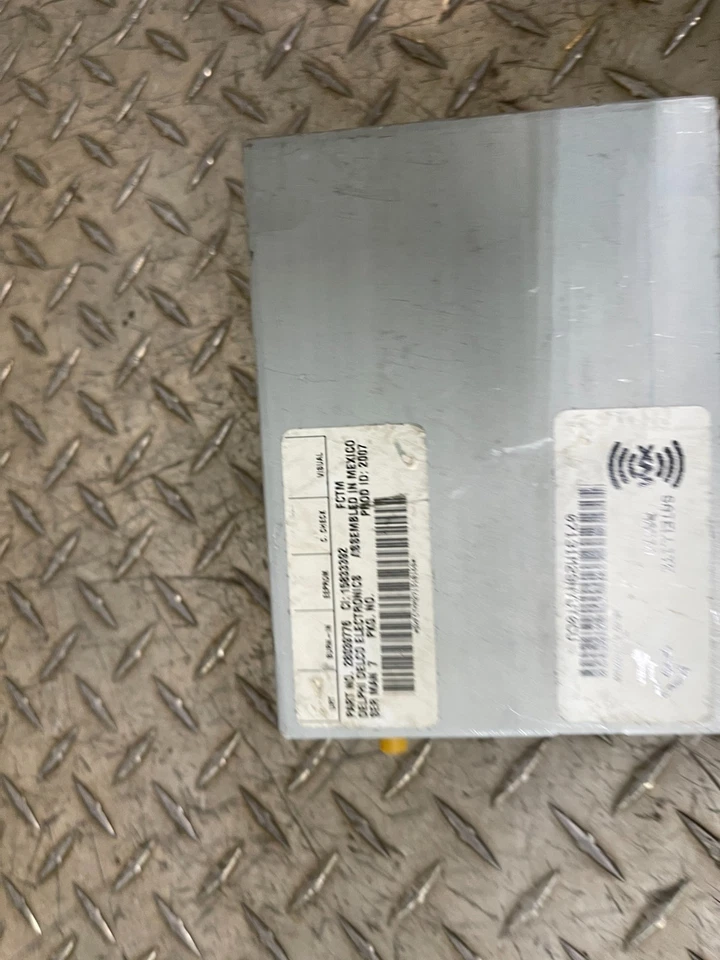 Buick Cadillac DTS Lucerna 2006-2011 receptor de satélite módulo XM 28039776 Foto 4 de 4