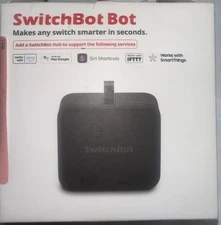SwitchBot Smart Switch Button Pusher - No Wiring Wireless App or Timer Control
