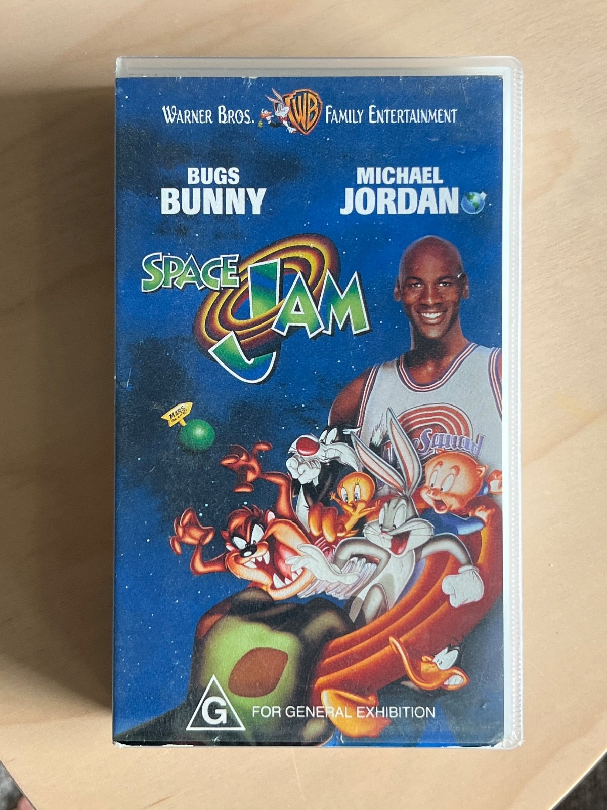 Space Jam (VHS, 1997) Michael Jordan Bugs Bunny