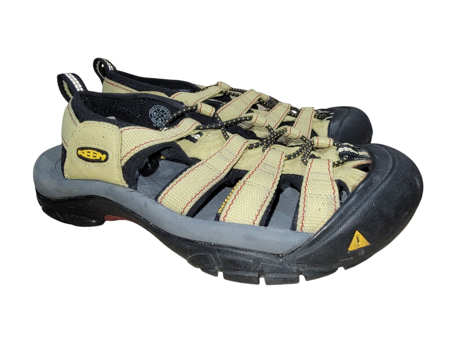 Sandali sportivi KEEN Newport H2 donna gialli impermeabili taglia 8