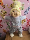 vintage Cabbage patch kid jesmar  lemon haired with freckles and jesmar outfit