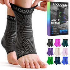 Foot  Ankle Brace Socks for Sprained Ankle Compression Sleeve - Plantar Fasciit