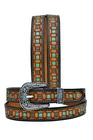 Affilare Western Leather Belts for Kids Or Young Adults Small Western Belt