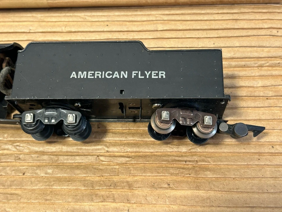 American Flyer 290 DC, Tender Runs Great-Smokes There is light, Original Wrapper - Image 3 of 4