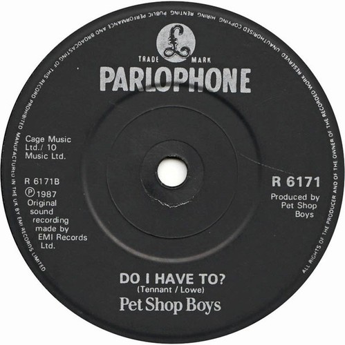 Pet Shop Boys - Always On My Mind - Used Vinyl Record 7 - 77 - O5870z - Imagen 4 de 4