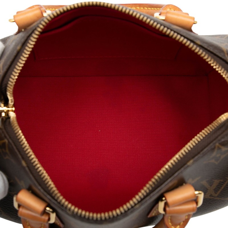 LOUIS VUITTON Monogram Speedy bandriere20 Handbag Mini Boston Bag M46234【U... thumbnail 4