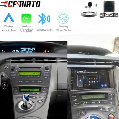 For Toyota Prius MK3 2010-15 Android 15 Carplay Car Stereo Radio 2+64GB GPS Cam
