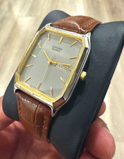 Orologio Vintage Citizen Abito Ottagonale "Tank"