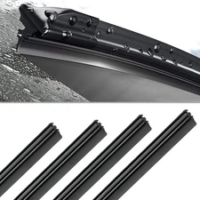 4PCS Car Windshield Wiper Blades Refills, 26" Adjustable Size of Universal