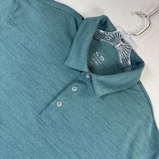 Champion Duo DRY Polo Shirt Green Performance Men's XXL Stretch