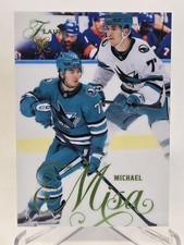 2025-26 UD Flair Michael Misa RC Forecheck Image B Variant #/349 San Jose Sharks