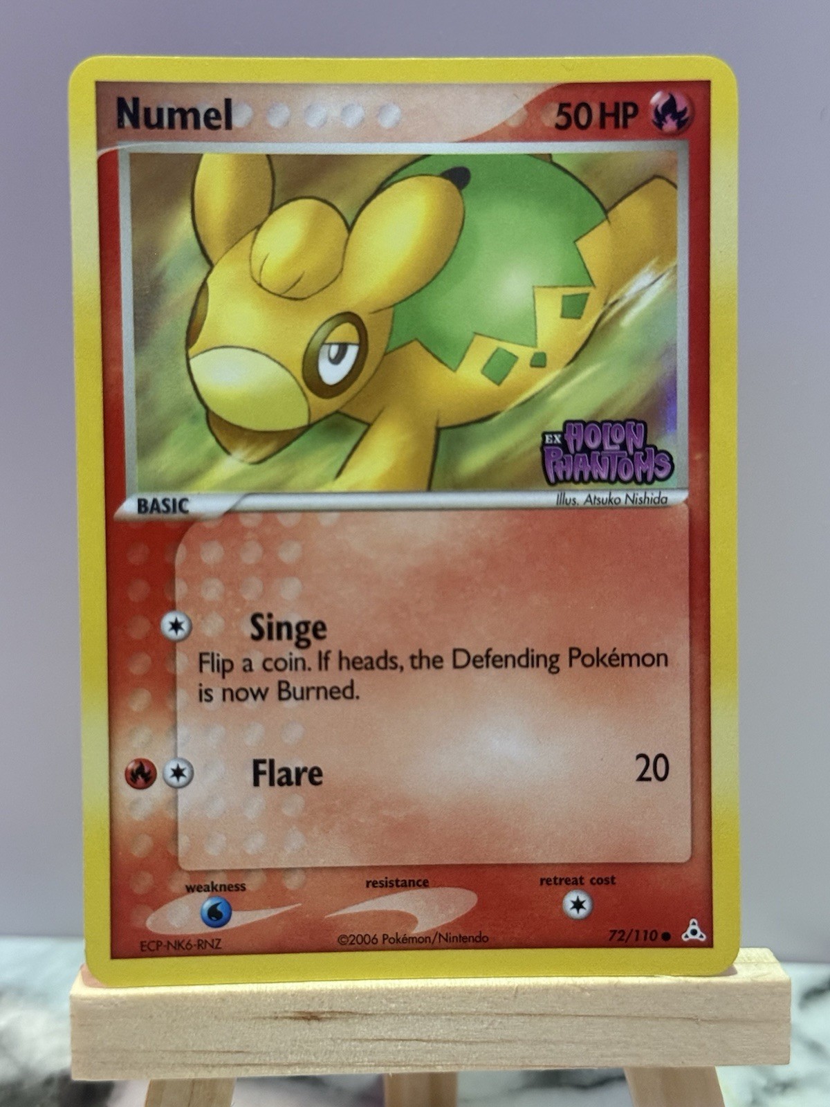 Numel 72/110 ex Holon Phantoms Reverse Holo  Stamped Pokémon NM Near Mint