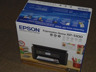 New Sealed Epson Expression Home XP-5100 Wireless All-In-One Printer