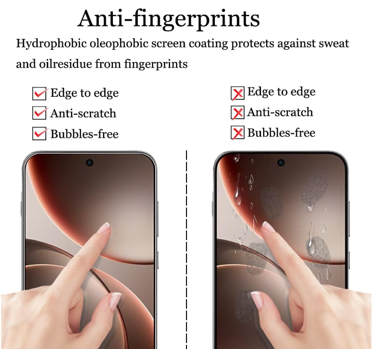 Screenprotector OPPO Find X9 - ultra clear