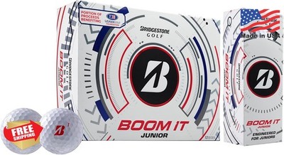 Bridgestone Golf Boom It Jr White Golf Ball for Kids