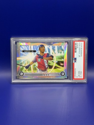 2026 Bowman Ken Griffey Jr. Anime BA-12 PSA NM-MT 8 READ DESCRIPTION