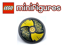 Lego® Wikinger Schild gelb Minifigur Castle Kingdoms Mittelalter  21343 NEU