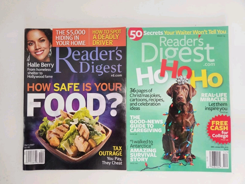 Readers Digest Magazine Mixed Lot Xmas ID Theft Lose Weight Diets Doctor Secrets - Image 4 of 4