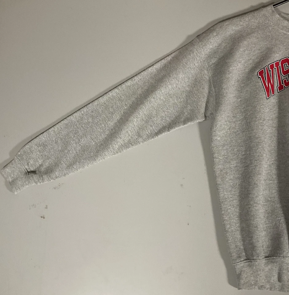 Sudadera Wisconsin Badgers Bucky Mascota Cuello Redondo Juvenil XL Gildan Foto 4 de 4