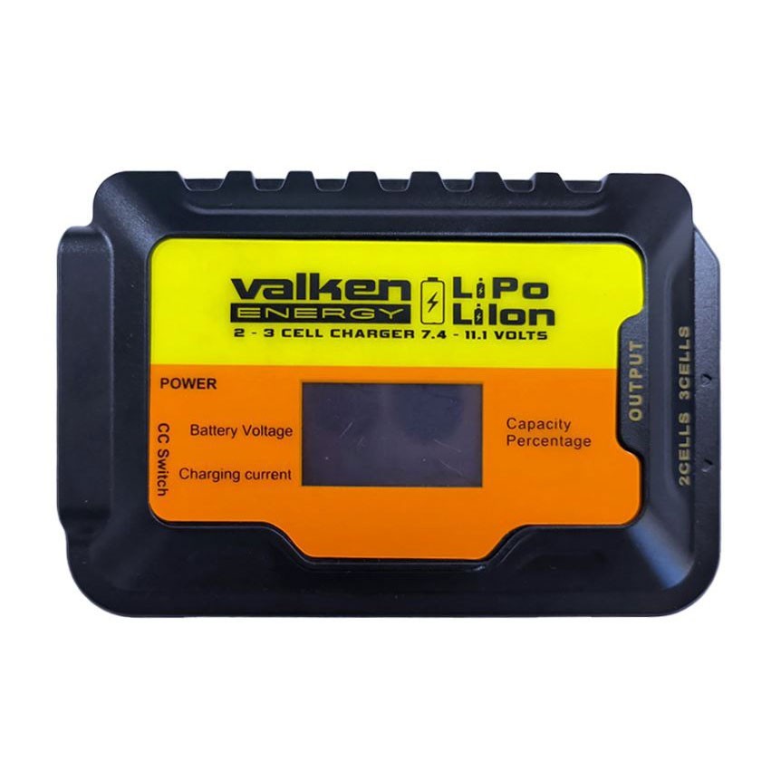 Valken Digital OLED Smart Balancing Airsoft Charger 2-3 Cell