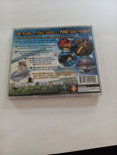 Crash Bandicoot 3: Warped Greatest Hits PS1 1998 Complete With Case And Manual - Picture 3 of 4