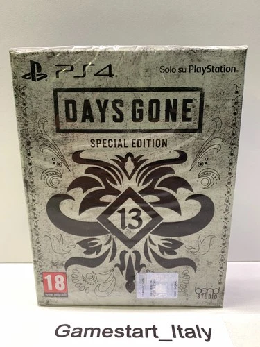 DAYS GONE SPECIAL EDITION - SONY PS4 - NEW SEALED PAL ITA - NEW SEALED
