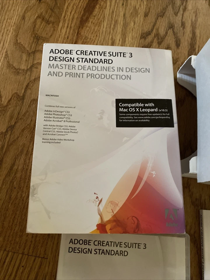 Adobe Creative Suite 3 Design Standard for Mac w/ Serial Number - Image 4 of 4