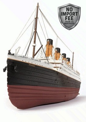 Occre 1/300 Scale RMS Titanic Model Kit Wooden Plank-on-Frame Display 14009