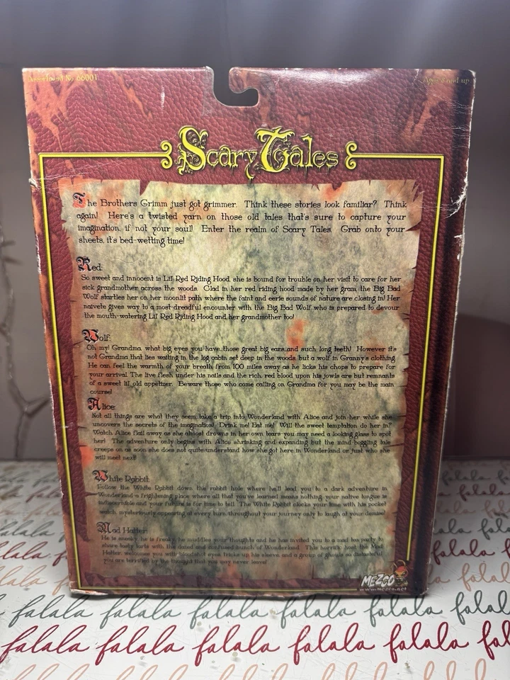 2001 Mezco Toys Scary Tales Varner Studios Wolf Horror Action Figure - Image 3 of 4