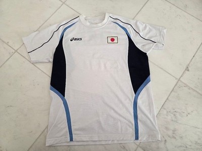 ASICS Japan National Wrestling Team T-Shirt Size O Wrestling Mint