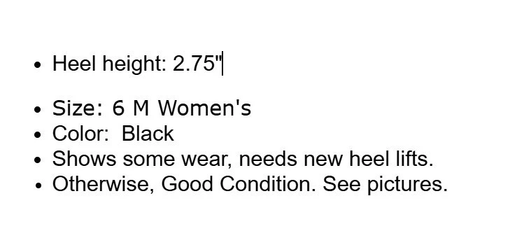 Zapatos de salón Nina para mujer 6 M de cuero negro con honda trasera tacón de gatito lazo de colección Foto 3 de 4