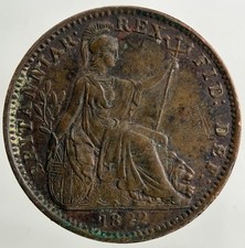 1822 George IV Farthing Coin | Very Fine Grade
