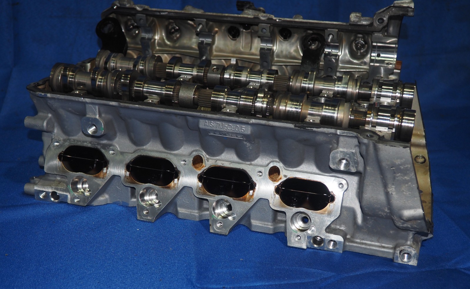 2014 2015 Audi RS7 RS6 CRD CRDB Left 5-8 Engine Cylinder Head W/Camshafts 37K Mi