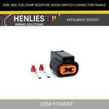 Mitsubishi 3000GT - EGR, ABS, Fuel Pump Resistor, Hood Switch Connector Female