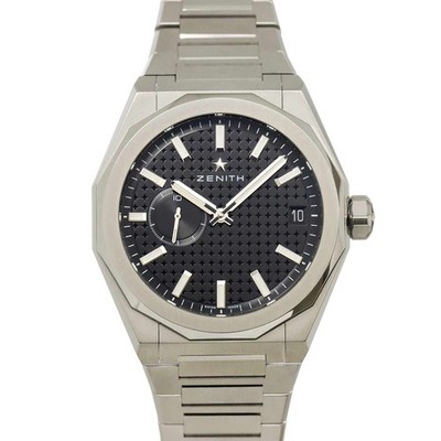 ZENITH Defy 03 9300 3620 Automatic Date Black Dial Mens Watch 90323628