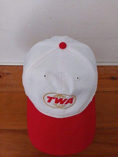 Gorra de tripulación de aspecto clásico TWA Trans World Airlines - ¡Nueva, sin usar, coleccionable! - Imagen 8 de 10