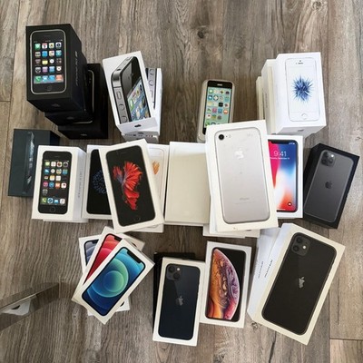 Apple iPhone 3G 5 5S 6 7 8 X 11 12 13 14 15 16 SE 16 Pro Max Plus LEERKARTON 