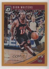 2018-19 Panini Donruss Optic Orange Prizm 97/199 Dion Waiters #35 4h5