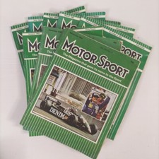 Motor Sport Magazine 1982-83 Nov Dec Jan Feb Mar Apr Jul October Vintage UK