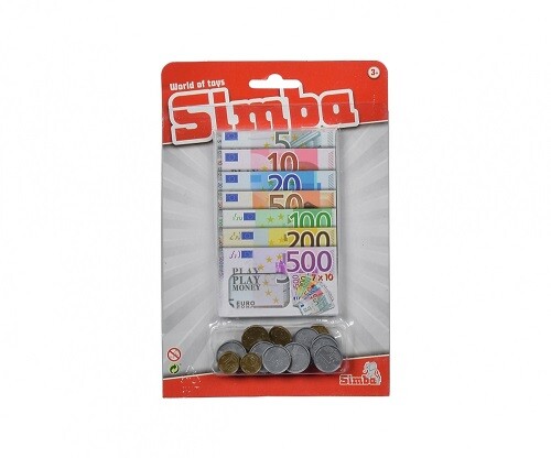 Simba 104528647 - World Of Toys - Play Money - New